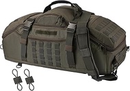 EASY BW 65L Large Travel Duffle Bag Military Tactical Backpack, Olive Green, 55L, Duffle Bag
