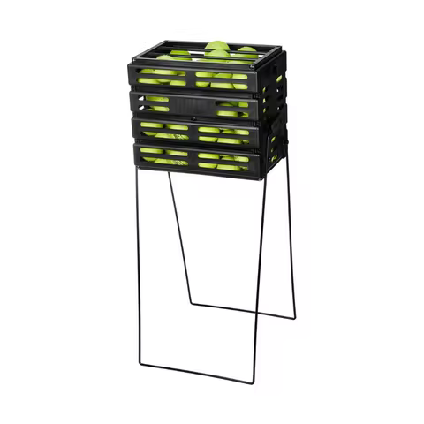 Professional Tennis Training Basket Set Includes 72 or 55 Balls for Coach, Club & Personal Practice 
