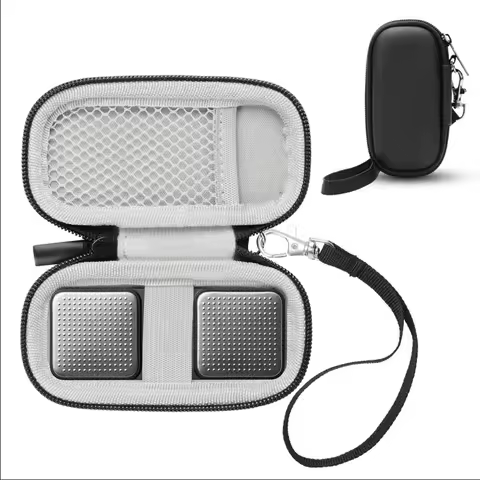 Heart Monitor Case Nylon Waterproof Carrying Case with Removable Strap Protective Storage Case for A