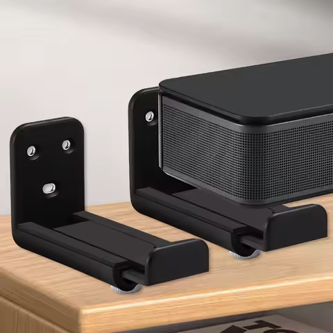 Soundbar Speaker Wall Holder Universal Sound Bar Under TV Mount Drywall Sound Bar Wall Bracket for S