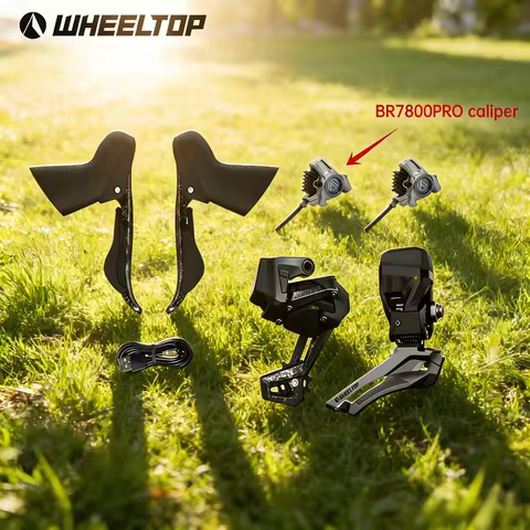 WHEELTOP EDS TX Road bike Groupset Electronic Wireless Carbon aluminium alloy Rim/Disc Brake 7-14s S