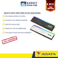 ADATA XPG SPECTRIX D35G 8GB DDR4 3200MHZ / 16GB ( 8*2) 3600MHZ DDR4 RGB GAMING RAM ( BLACK / WHITE )