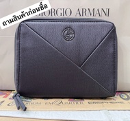 Giorgio Armani Cosmetic Bag #Black กระเป๋าเครื่องสำอาง  กระเป๋าสำหรับเดินทางจาก Giorgio Armani Beaut