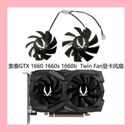 ZOTAC/Sotai GTX 1660 1660super 1660ti Twin Fan Graphics Card Cooling Dual Fans