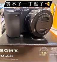 放！Sony  a6400 索尼a6400 相機 ，套機帶鏡頭16-50（索尼 佳能相機）