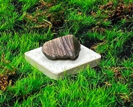 能量擺飾-天然可愛幾何紫光拉長石原石 療癒 旺姻緣 財運水晶