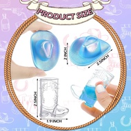 Vesici 20 Pcs Mini Cowgirl Hat Tiny Cowboy Shot Glass Decoration Cute Neon Space Cowgirl Hat Boot Sh