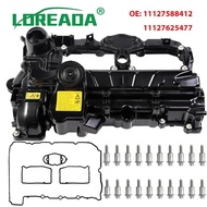 Engine Valve Cover w/Gasket&Oil Cap 11127588412 11127625477 For 12-18 BMW N20 228i 320i 328i 528i XD