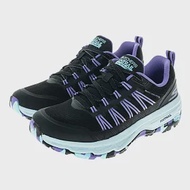 SKECHERS GO RUN TRAIL ALTITUDE 防潑水 女跑步鞋-黑-128222BKLV US6 黑