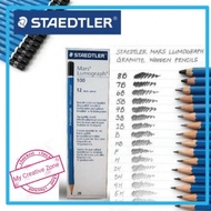 Staedtler Mars Lumograph 100 Premium Quality Pencil / Drawing Pencil / Pencil Lukis