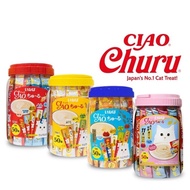 Ciao Inaba Churu Cat Treats Snacks Seafood/Tuna/Chicken Variety 50pcs / 40pcs Makanan Kucing Jajan 猫