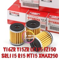 YAMAHA OIL FILTER LC135 Y16ZR Y15ZR FZ150 SRL115 R15 MT15 XMAX250 LC Y15 Y16 V8 FI MINYAK HITAM 4T E