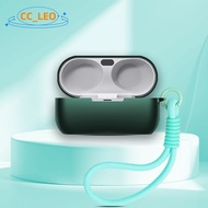 Suitable for Technics EAH-AZ60M2 Case Silicone Soft Case Cute Lanyard Pendant Shockproof Shell Case 