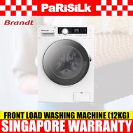 (Bulky) Brandt WFB124QWA Front Load Washing Machine (12KG)(Water Efficiency 3 Ticks)