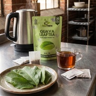 RAW TASANE Guava Leaf Tea: Guava Leaf Tea Bags, All Variants, Contains 30 Tea Bags