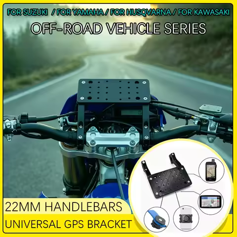 DR‑Z4S/4SM Universal Navigation Plate Bracket For Yamaha For Husqvarna For KTM 250 350 450 XC-F/690 