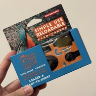 LOMOGRAPHY SIMPLE USE 即開即用菲林相機 (LOMOCHROME TURQUOISE 藍調特效菲林版本) (27 張底片)