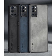 Luxury Leather Case For OnePlus 9R 9RT 9 Pro 5G Cover Matte Silicone Protection Phone Case For One P