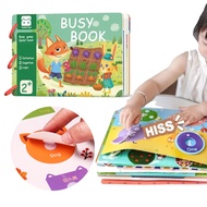 Montessorri Kids Activity Book Children's Educational Book Busy Book Quiet Book Education Activity B