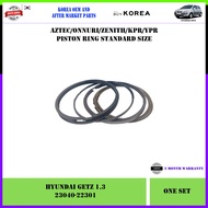 Hyundai Getz 1.3 Korea Aftermarket Piston Ring Set Standard Size 1.2x1.2x2mm (71.5mm)(23040-22301)