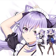 2024 Genshin Impact Keqing Pillowcase Dakimakura Peach Skin Jananese Cartoon Pillow Cover 50*150cm