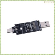 [J X Q K] RTL9210B Chip B+M/M Key Dual Protocol M2 SSD Adapter for M.2  Protocol SSD NVME SSD 10Gbps