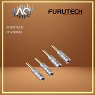 Furutech FP-200B(Rhodium/Gold)Banana Terminal (4pcs/set)