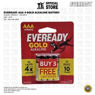 EVEREADY AAA 4 GOLD ALKALINE BATTERY 4PCS PER PACK ( A92 BP-4 )