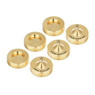 Audio-Technica AT6901BR Spike Isolator Set, 6 pcs, Brass with Gold Plating, Spike Base Sold Separate