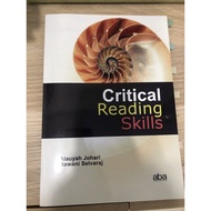 ELC CRITICAL READING SKILLS