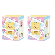 Miniso Disney Winnie the Pooh ตุ๊กตาสัตว์เลี้ยงในกล่องของขวัญแบบสุ่ม Winnie the Pooh ของเล่นตัวต่อแบ