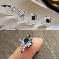 TPU] 1 Pair Magnetic Ear Clips Stud Earrings Fake Piercing Clip Earrings
