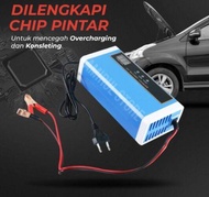 Cas Aki 10 Ampere 12 Volt / Cas Accu 12v Otomatis Motor Mobil / Alat Cas Aki Motor / Pengecas Aki / 