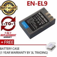 (REPLACEMENT) EN-EL9 EN-EL9A Battery for Nikon D5000 D3000 D60 D40X D40