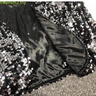 Trendy Glamorous Gold Sequined Long Sleeve Crop Jacket for Women Classy Clothes