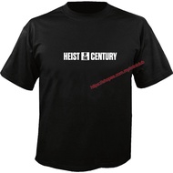 Hot Money Heist : Heist Of The Century Custom Unisex Tshirt BLACK COLOR (S-3XL)