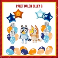 BLUEY G Balloon Package BLUEY Birthday Decoration/