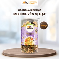 Granola siêu hạt Smilenuts Hạt ngũ cốc giảm cân ăn kiêng khối Lượng 250-500g/hộp _ Hạt ngũ cốc dinh 