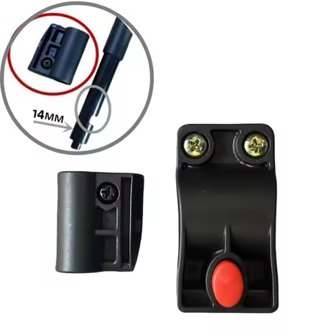 U Lock Bike Accessories - Fixed Frame Mount Bracket Cycling Parts Compatible with 14MM Lock Lever Bi