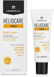 Heliocare 360 fluid cream SPF50 50ML ครีมกันแดดสำหรับคนผิวแห้ง ผิวผสม