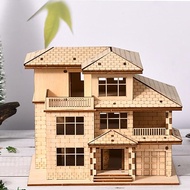 3D Puzzles for AdultsModern Villa Wooden Model KitsGift on Birthday Christmas3D Puzzles Wooden