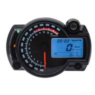 Universal KOSO LCD Digital Speedometer Motorcycle 7 Colors Dashboard RX2N Odometer Meter Instrument 