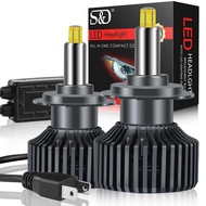 Canbus H7 Led Bulb H1 H8 H11 Led Headlight 9006 HB4 9005 HB3 Led 30000LM 6 Sides 3D Auto Car Fog Lam