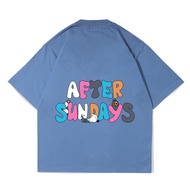 T-SHIRT | DOVE DOVE DOVE | BLUE BLUE BLUE | AFTERSUNDAYS