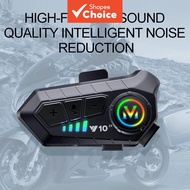 Premium 300M Intercom Y10 2X Bluetooth Headset For Motorcycle Helmet Kids