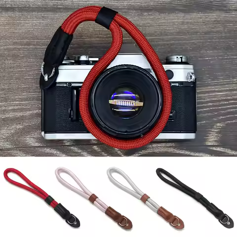 Besegad Handmade nylon Digital Camera Strap Wrist Hand Grip Braided Wristband Belt for Fuji X-T20 X-