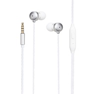 XO EP11 In ear Earphone Headset with Mic for All Mobiles with 3.5 mm White