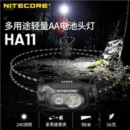 [NITECORE HA11] Lightweight Running Headlight 240LM 36g Lightweight AA Battery Suitable for Cross Co