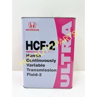 HONDA ULTRA HCF-2 AUTO OIL 4L ODYSSEY CRV CIVIC CITY JAZZ HRV BRV TME RC1 FC GEAR ATF HCF2 HCF 08260