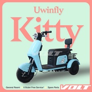Uwinfly Kitty Listrik Roda 3  Sepeda Listrik Roda 3 500W Bergaransi